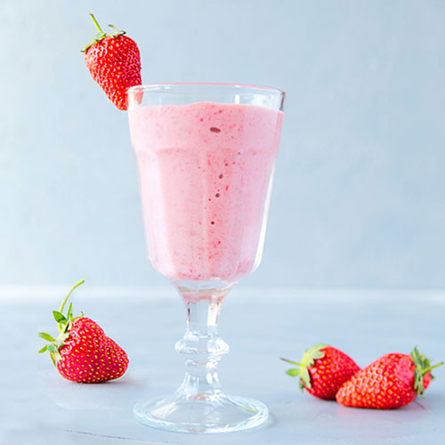 Batido de Fresa protéico