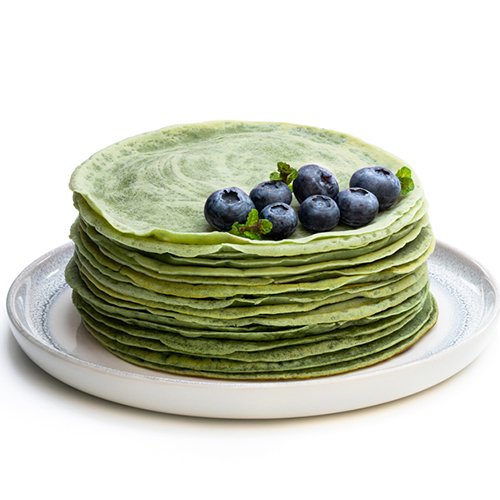 Pancakes de espinaca
